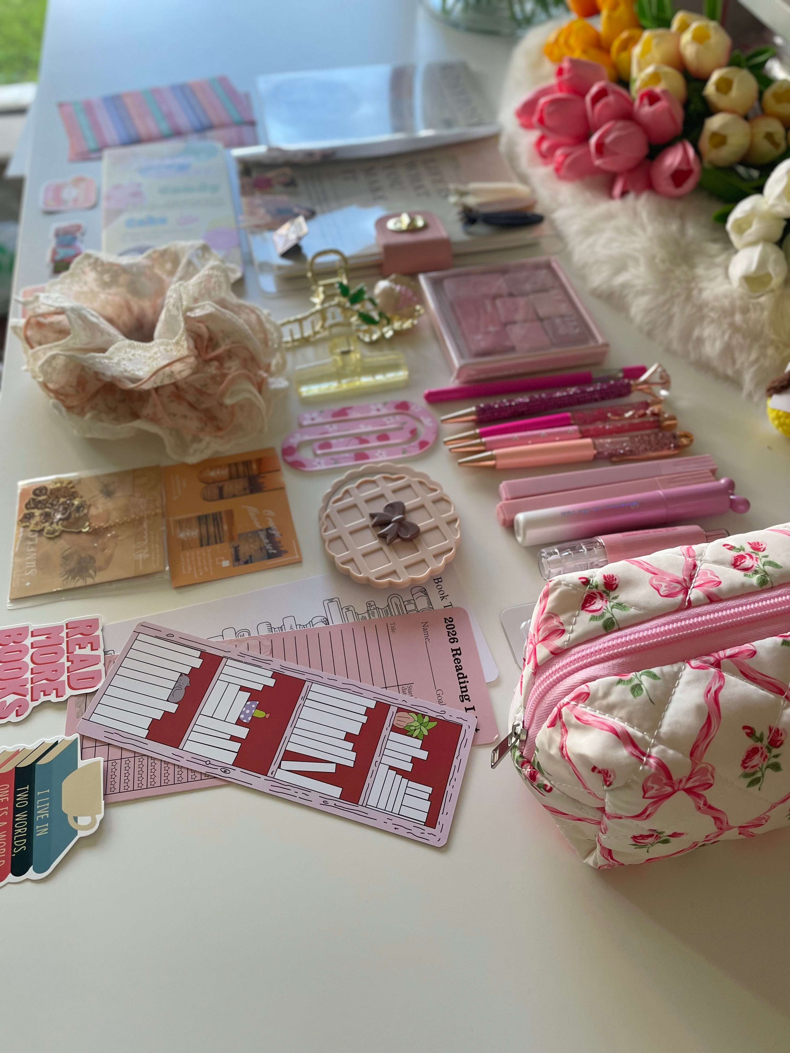 🌸 Blush Pink 
bundle ( Stationery & Essential )