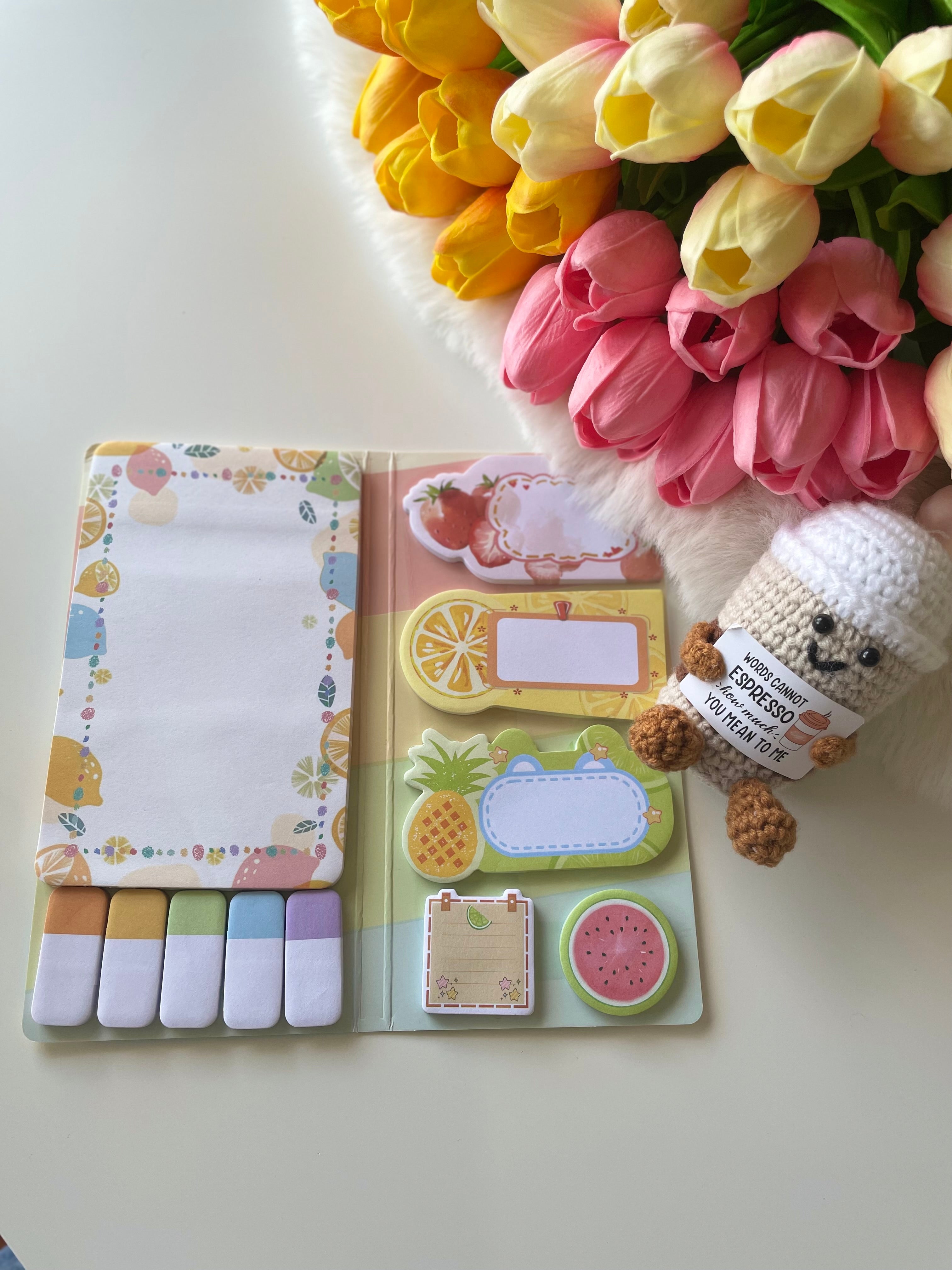 Cartoon combination memo pad