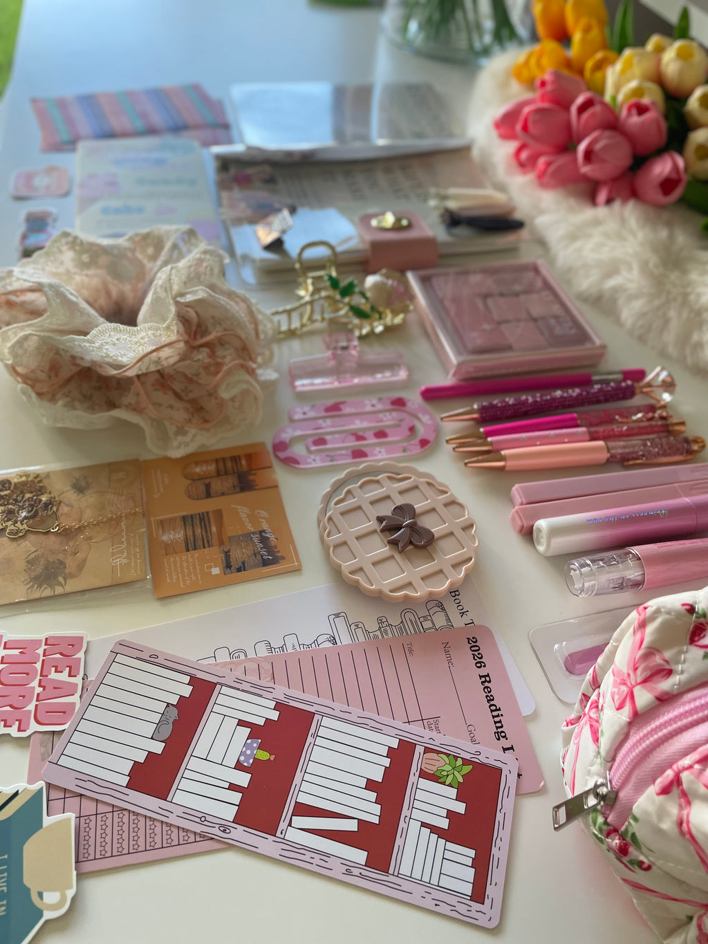 🌸 Blush Pink 
bundle ( Stationery & Essential )