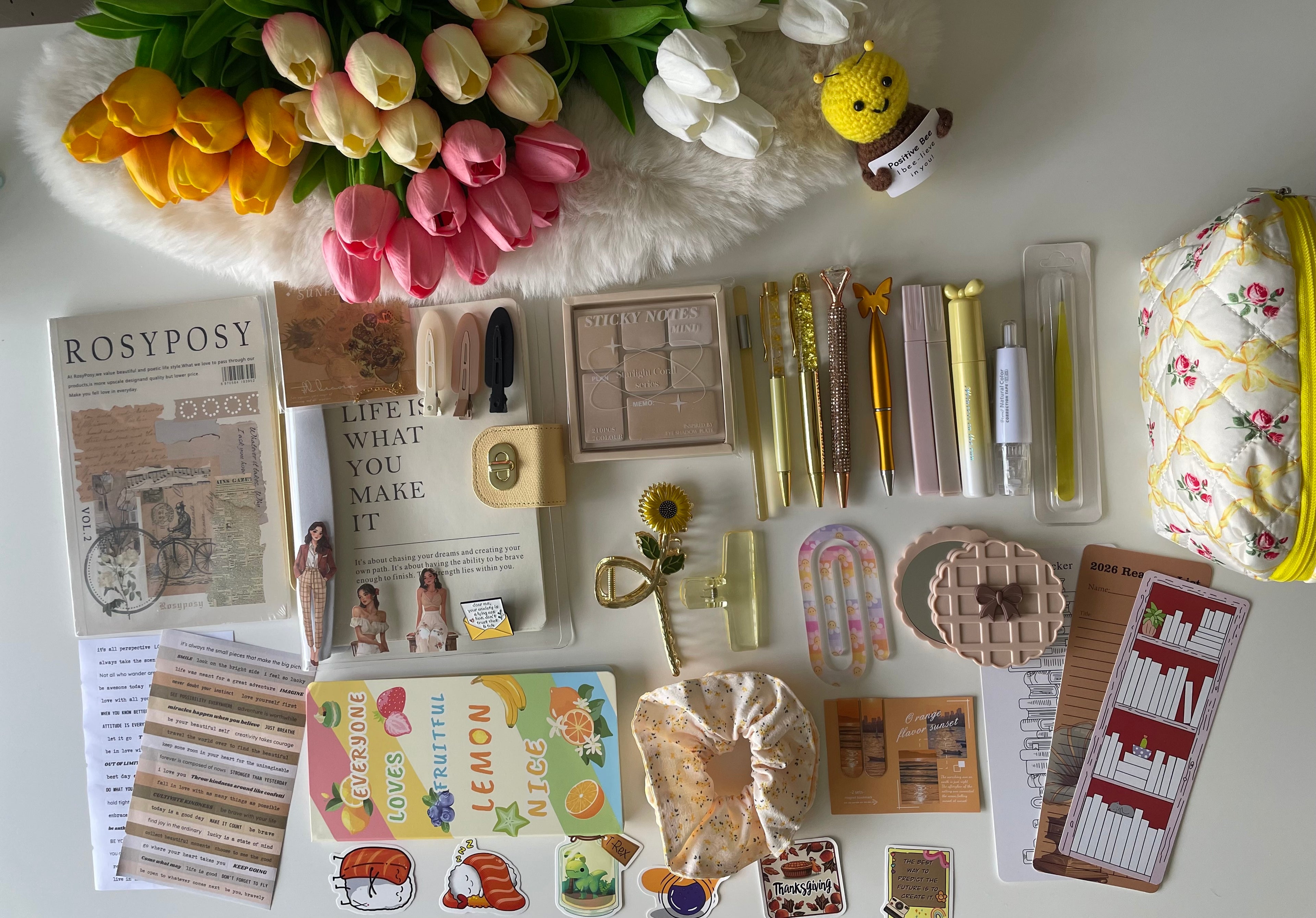 ☀️ Sunshine Yellow ( Stationery & Essential )
