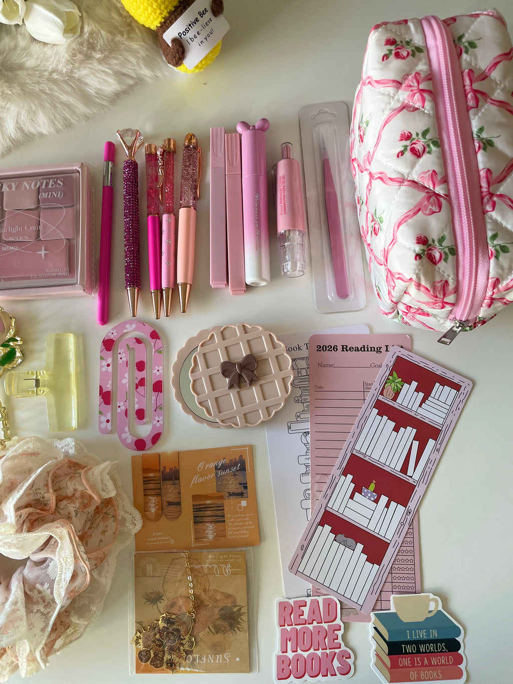 🌸 Blush Pink 
bundle ( Stationery & Essential )