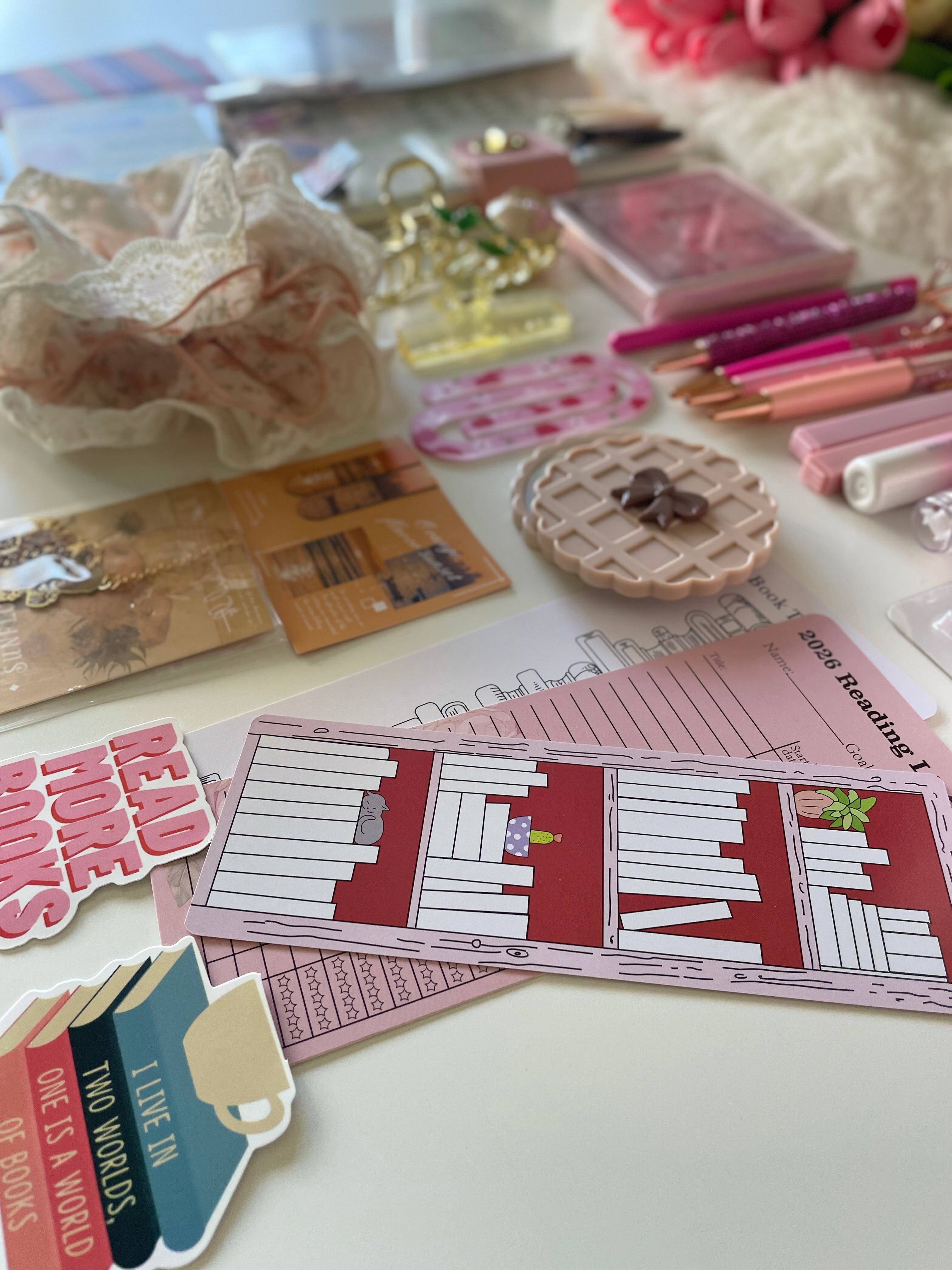 🌸 Blush Pink 
bundle ( Stationery & Essential )