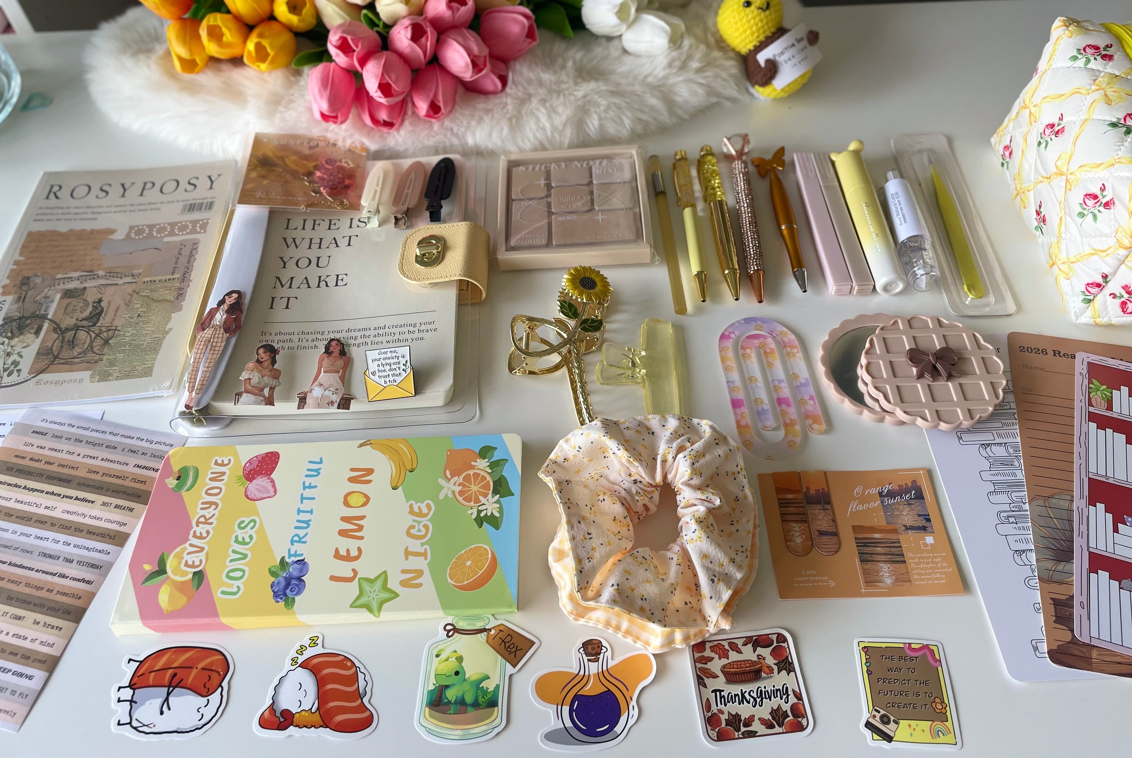 ☀️ Sunshine Yellow ( Stationery & Essential )