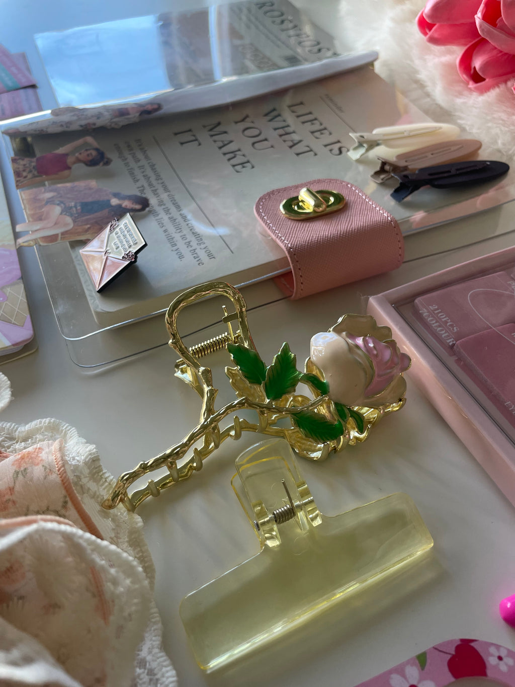 🌸 Blush Pink 
bundle ( Stationery & Essential )