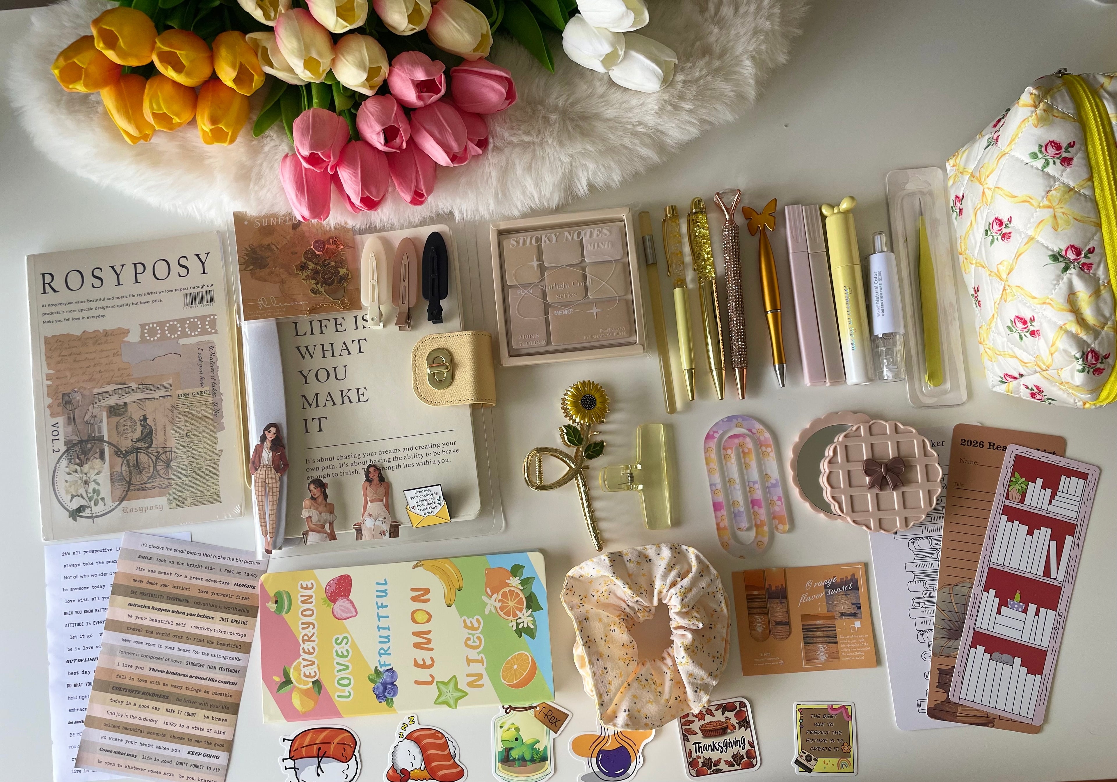 ☀️ Sunshine Yellow ( Stationery & Essential )
