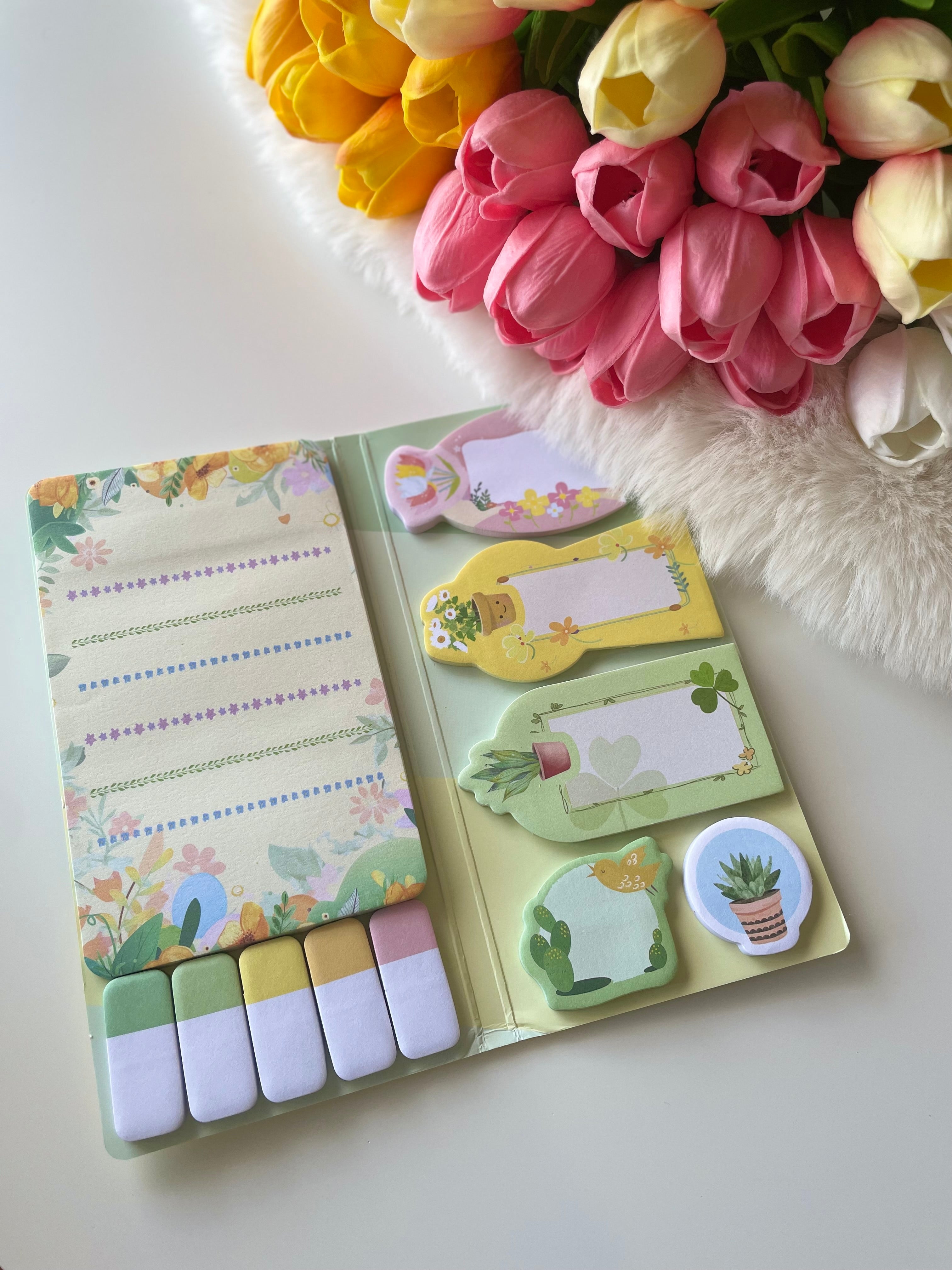 Cartoon combination memo pad