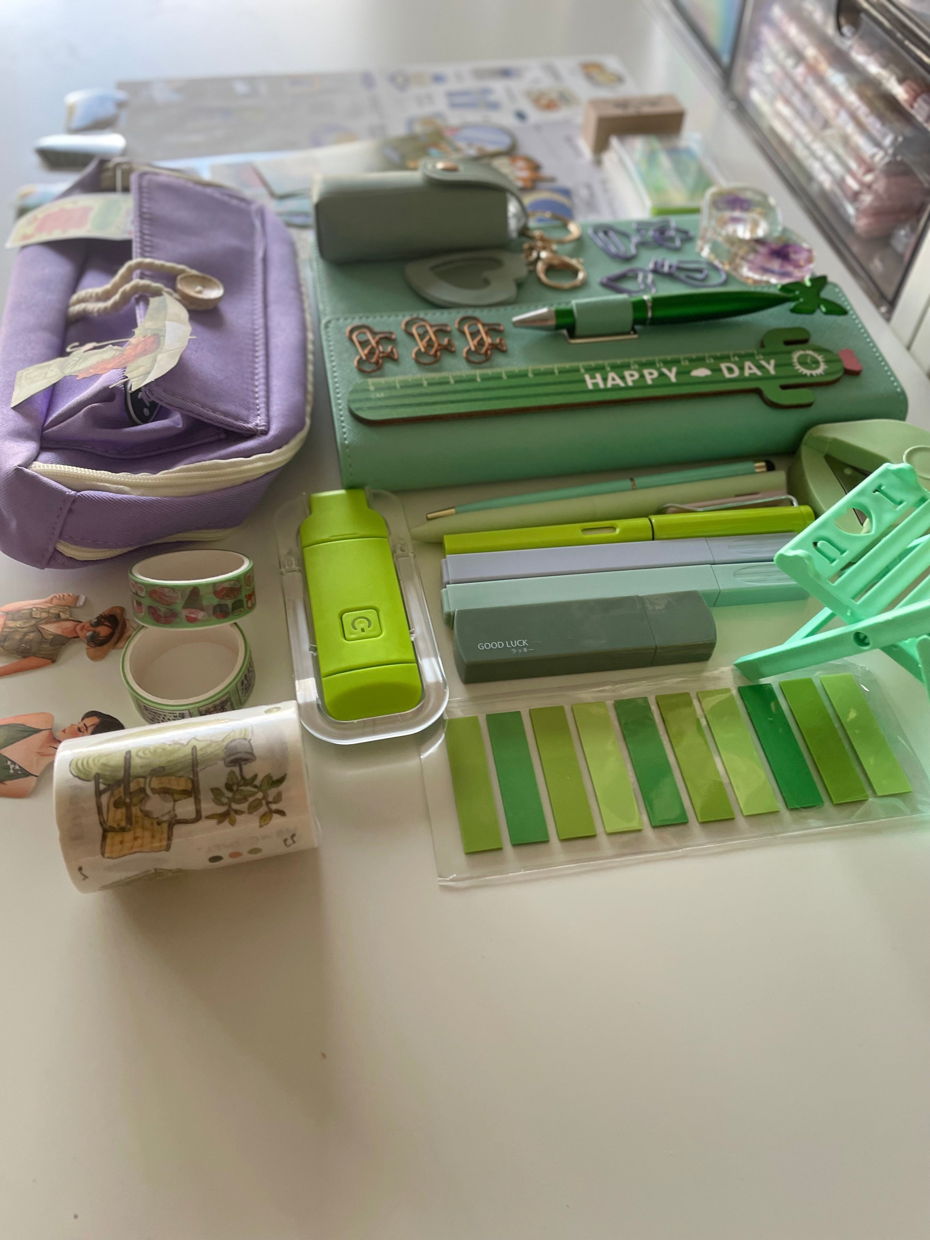 💚 Green + 💜 Purple  Sage Muse Set
