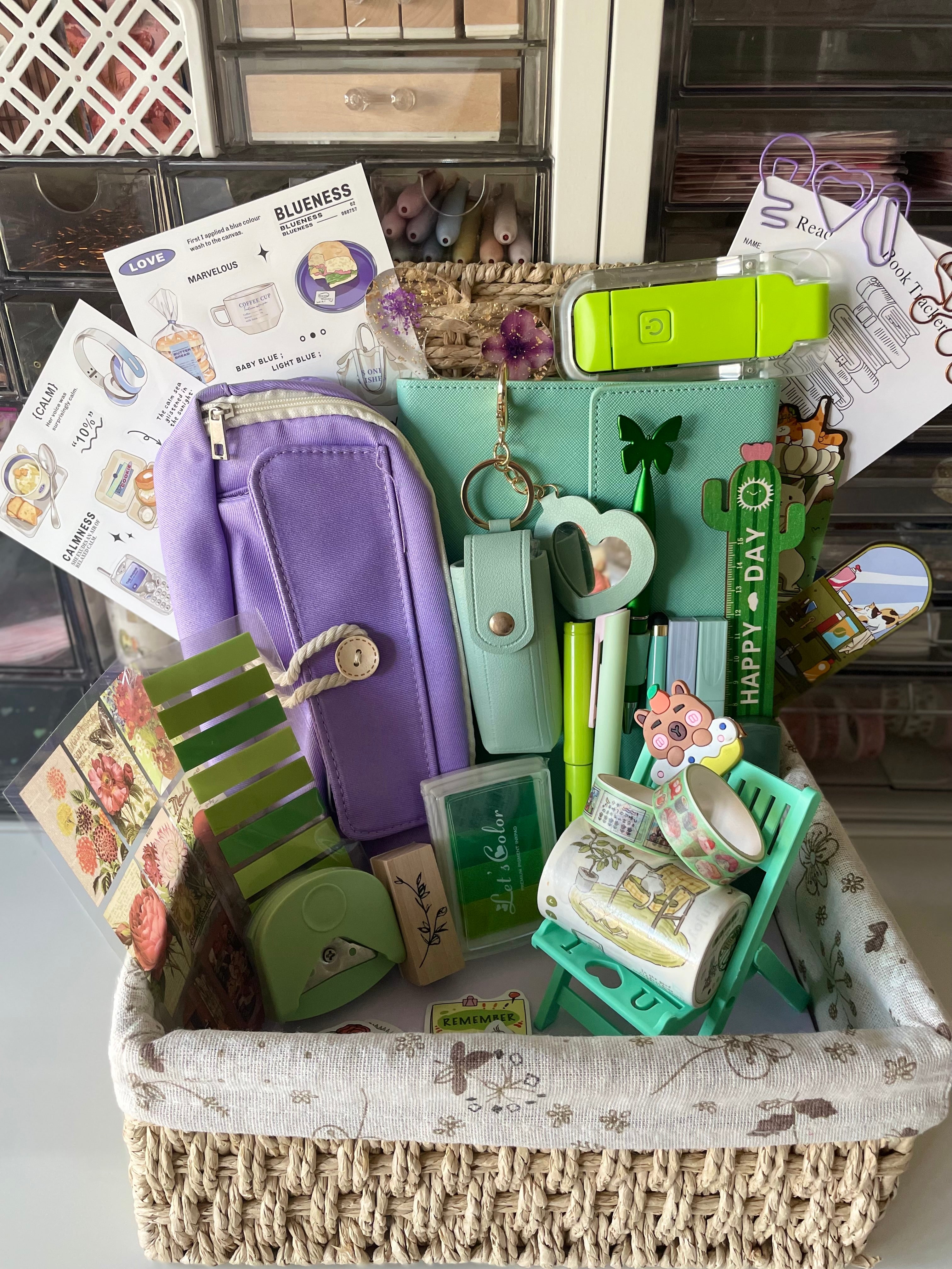 💚 Green + 💜 Purple  Sage Muse Set